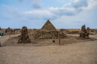 Sandland heykel kumtaşı sloganı