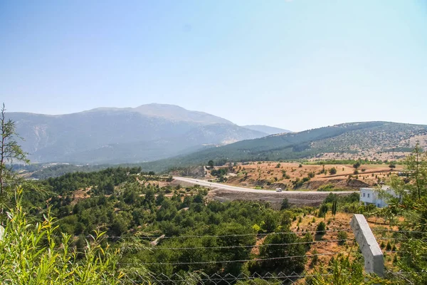 Denizli şehir çevresinde yol