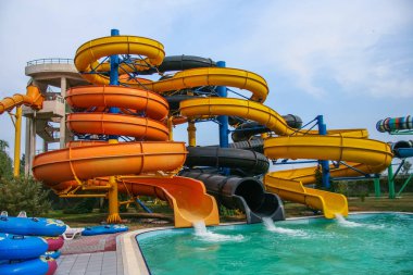 Su parkındaki su çekimleri