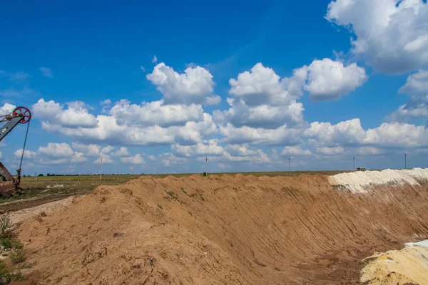 Clay quarry near the town of Pogohy