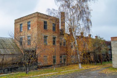 Terk edilmiş köyü bozkır '