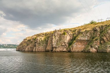 Rocky sağ yakasında Dinyeper Nehri'nin