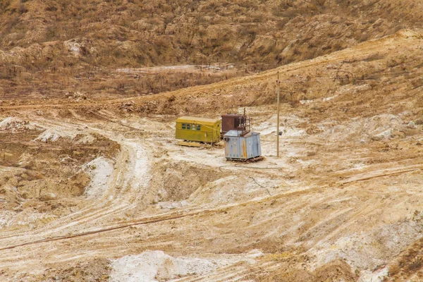 Carrière d'argile dans la région de Zaporozhye — Photo