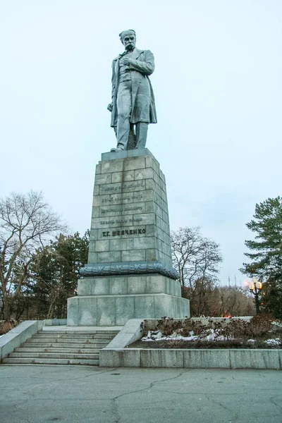 Μνημείο του Τάρας Σεβτσένκο — Φωτογραφία Αρχείου