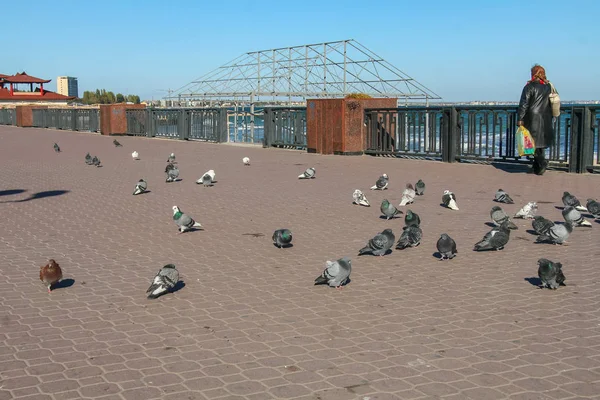 Embankment na cidade de Feodosiya — Fotografia de Stock