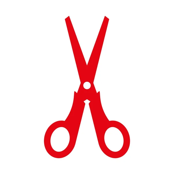 Scissors icon isolated on white background. — Stock Vector