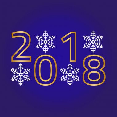 Mutlu Noeller, mutlu yeni yıl tebrik kartı mavi zemin üzerine.