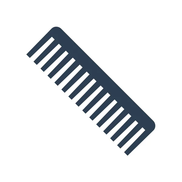 Comb icon on white background. — Stock Vector