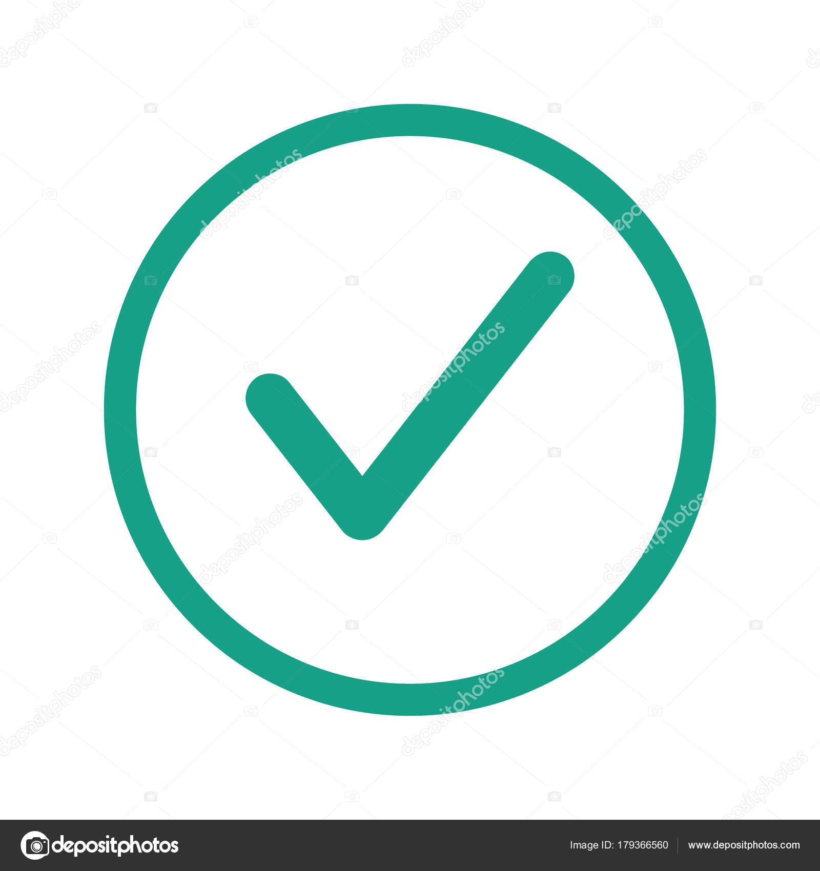 Check Mark Icon On White Background Vector Image By C Matotaupa Vector Stock Check Mark Icon On White Background Vector Image By C Matotaupa Vector Stock