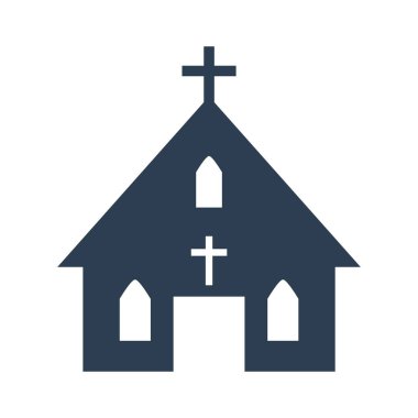 Beyaz arka plan üzerinde Kilise kutsal kişilerin resmi.