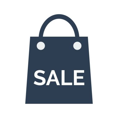 Yazıt satışı ile alışveriş çantası.