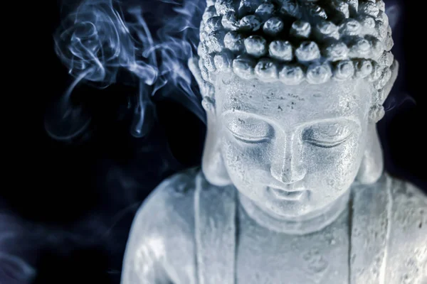 Buda heykeli tütsü duman Telifsiz Stok Fotoğraflar