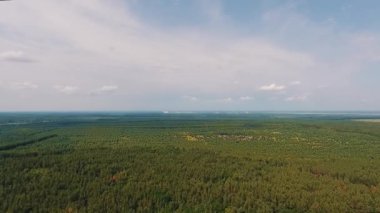 Pripyat hava panorama Şehir Manzaralı. 