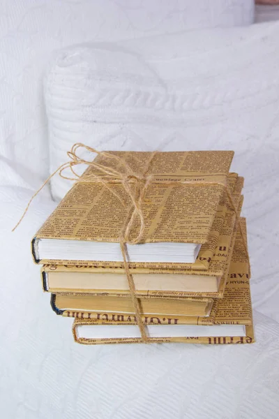 Stack of old books — Stock Photo, Image