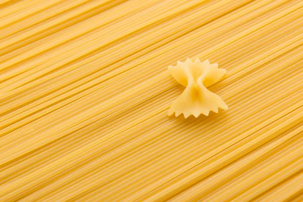 Macaroni and vermicelli pasta — Stock Photo, Image