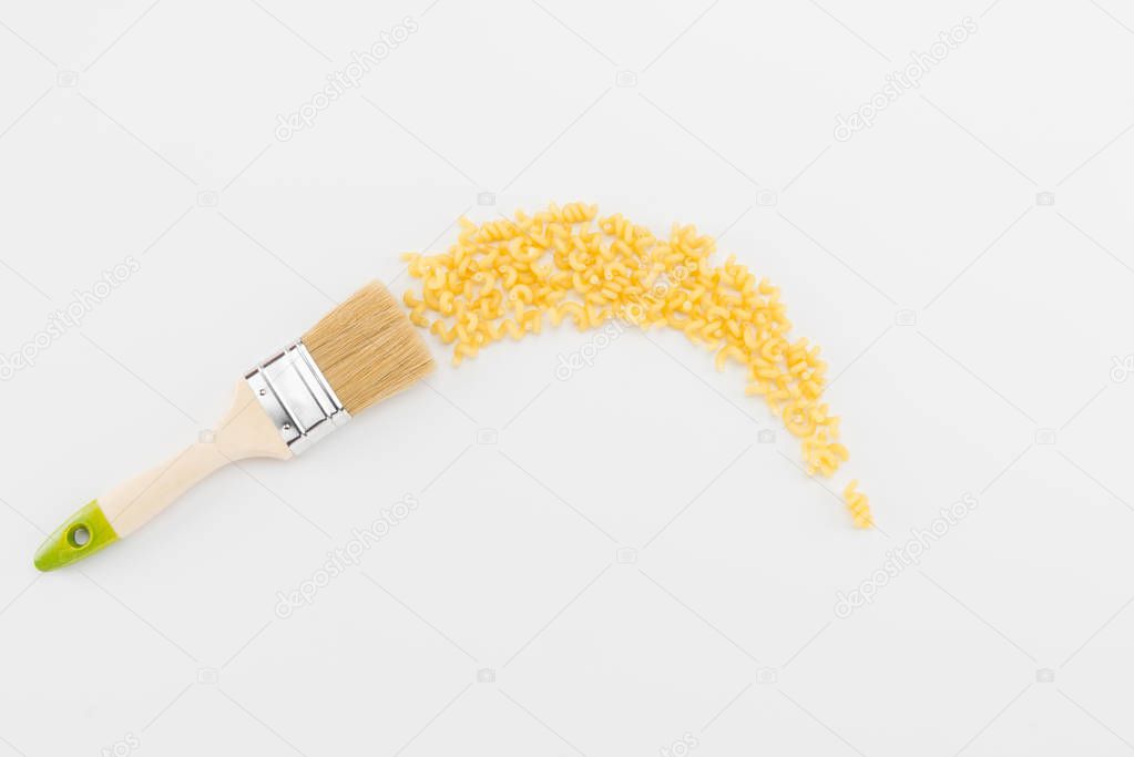 Brush leaves trail of pasta