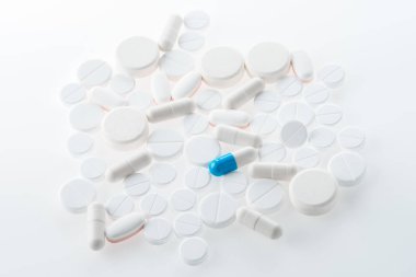 medical pills and capsules clipart