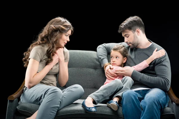 Familia teniendo conflicto —  Fotos de Stock