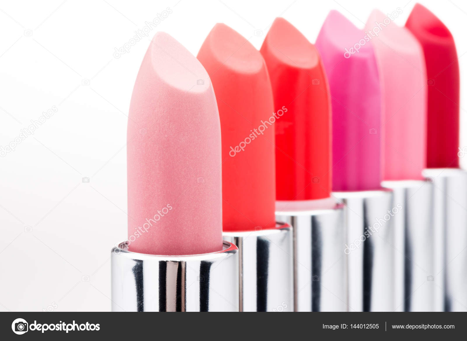 Set of fashionable lipsticks — Stock Photo © SergIllin 144012505