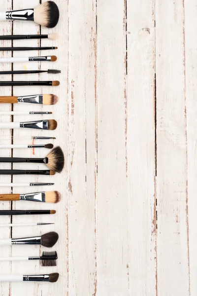 Various makeup brushes — Stock Photo, Image