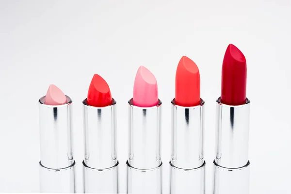 Set of fashionable lipsticks — Stock Image Set of fashionable lipsticks Stock Photo