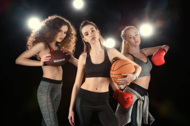 Genç sportif kadın