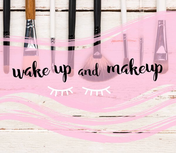 various makeup brushes