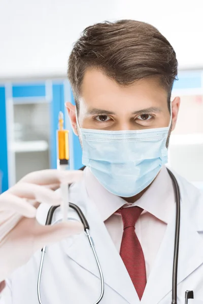 Doctor in medical uniform — Stock Photo