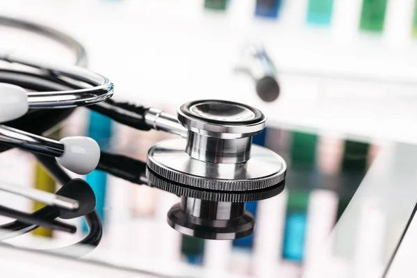 Stethoscope and digital tablet — Stock Photo