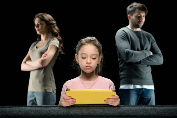 Familie im Konflikt — Stockfoto