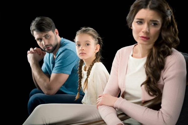 Familie im Konflikt — Stockfoto