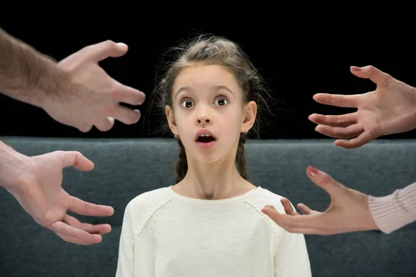 Family having conflict — Stock Photo