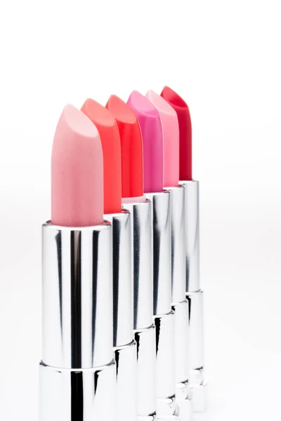 Set modischer Lippenstifte — Stockfoto