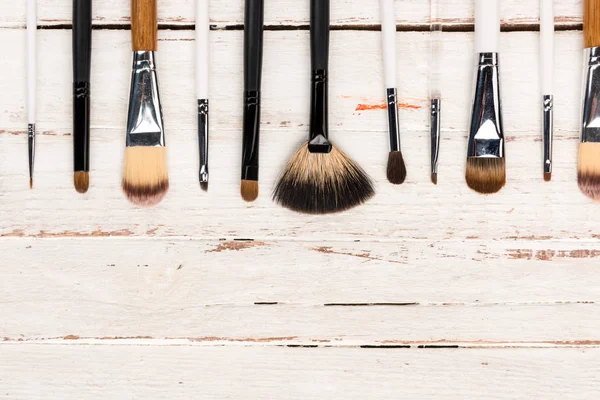 Various makeup brushes — Stock Photo