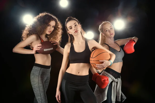 Young sporty women — Stock Photo