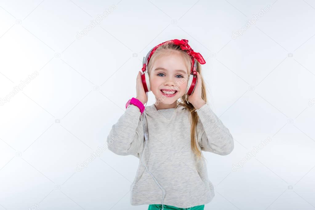 girl listening music