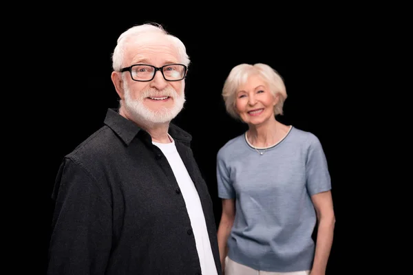 Stilvolles Seniorenpaar — Stockfoto