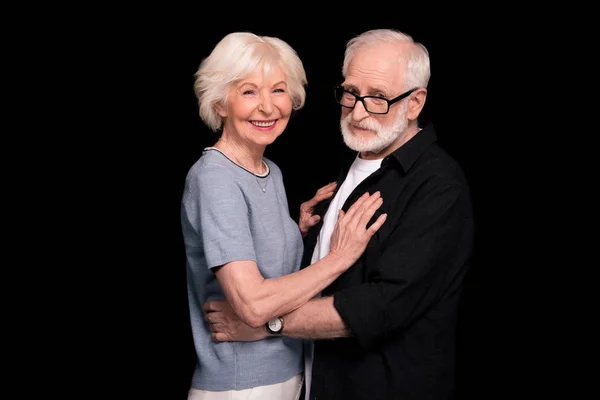 Stílusos idősebb pár — Stock Fotó