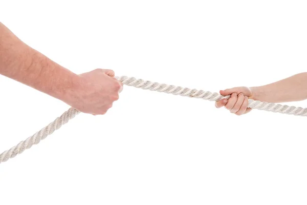 Father and son having conflict — Stock Photo