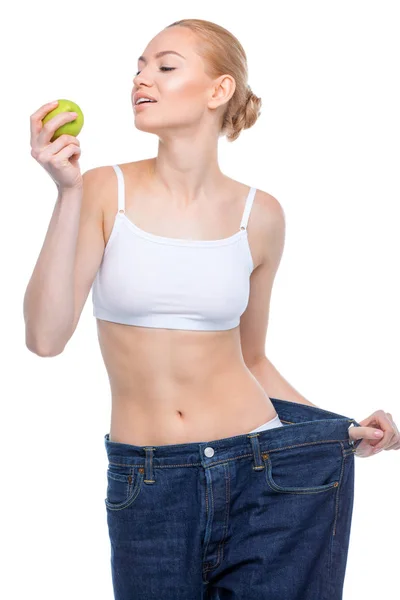 Young slim woman — Stock Photo, Image