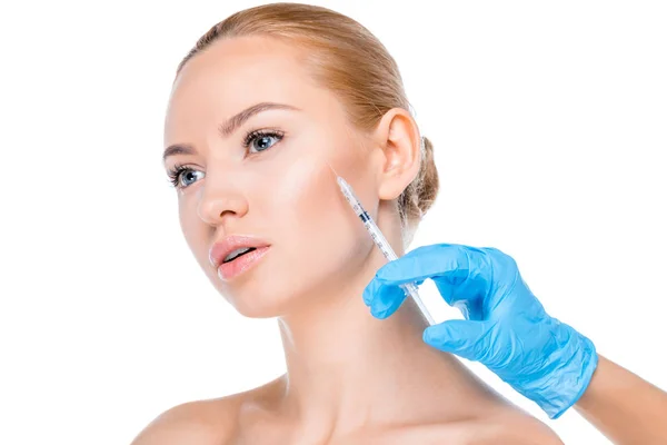 kadın botox enjeksiyon