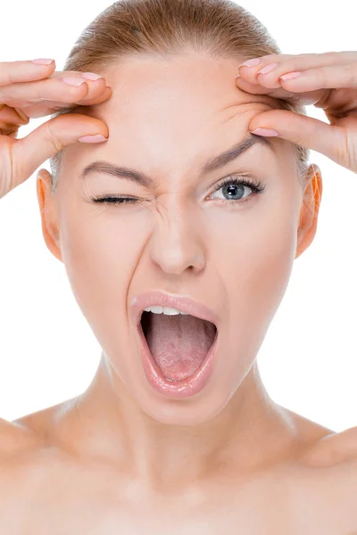 muhteşem bir genç kadın