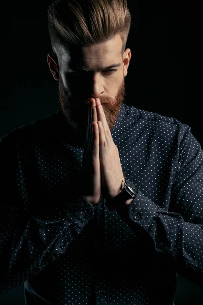 Handsome bearded man — Stock Photo, Image