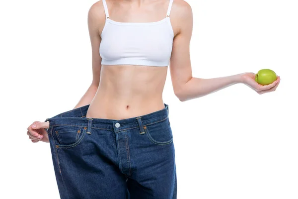 Young slim woman — Stock Photo