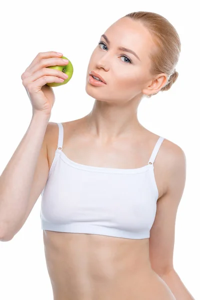 Young slim woman — Stock Photo