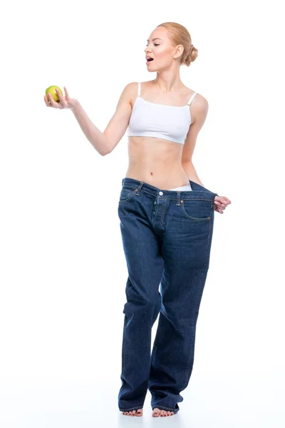 Young slim woman — Stock Photo