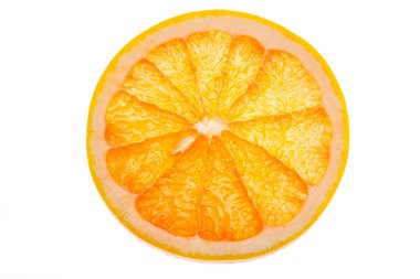 fresh orange slice clipart
