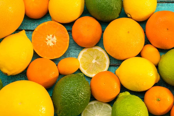 Färska citrusfrukter — Stockfoto