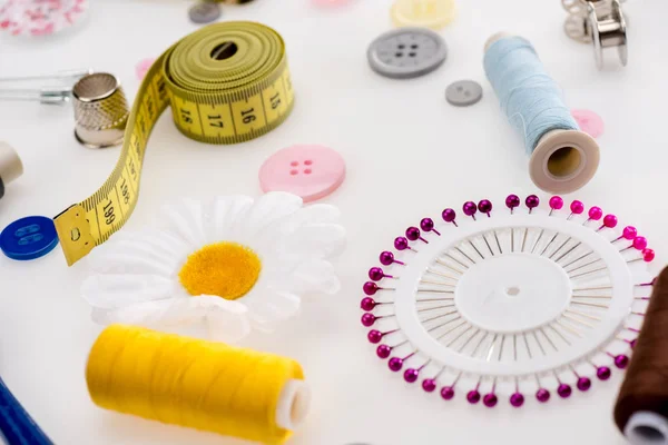Набір швейного приладдя — стокове фото