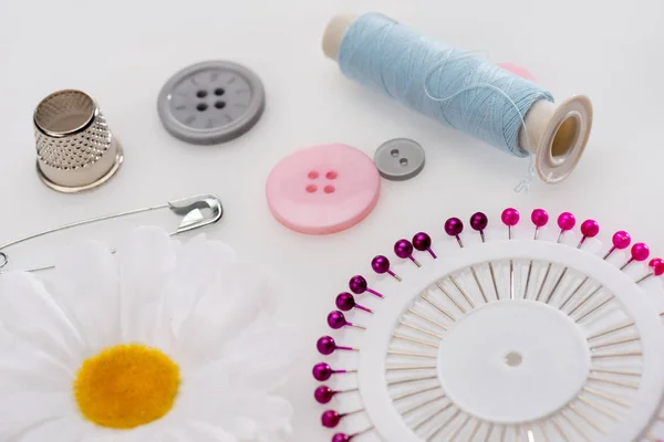 Set of sewing supplies — Stock Photo, Image